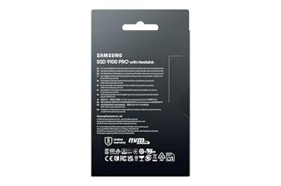 Samsung 9100 Pro, met heatsink 4TB Interne SSD - thumbnail