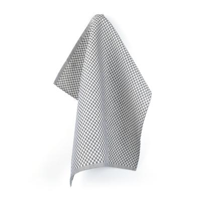 Bunzlau Castle Bunzlau Castle theedoek Small Check dark blue 65x65