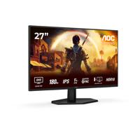 AOC Gaming Q27G42XE - 27 inch Quad HD-monitor, 180 Hz, 1 ms, FreeSync Prem., Comp. G-Sync, HDR10 (2560 x 1440, 2 x HDMI 2.0, 1 x DisplayPort 1.4) zwart - thumbnail