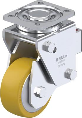 Blickle LHF-ALTH 101K-1-FA Geveerd zwenkwiel Wieldiameter: 100 mm Draagvermogen (max.): 350 kg 1 stuk(s)