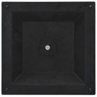 VidaXL Parasolvoet vierkant 12 kg polyresin bronskleurig - thumbnail