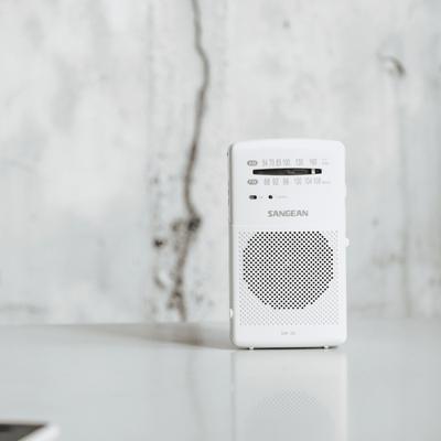 Radio Sangean SR35W BLANCO Wit Zwart - thumbnail