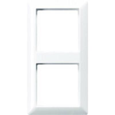 Jung 2-voudig afdekraam alpine wit glans AS582WW