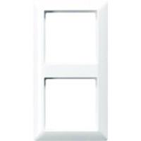 Jung 2-voudig afdekraam alpine wit glans AS582WW - thumbnail