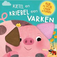 Lantaarn Publishers Kietel en kriebel een varken flapjesboek - thumbnail