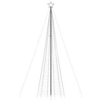 LED-kerstboom met spikes 1534 LEDs 500 cm koud wit - thumbnail