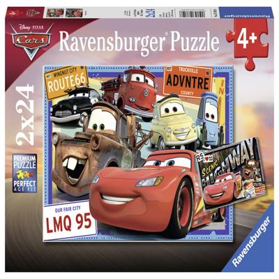 Ravensburger Cars, Disney Cars Legpuzzel 24 stuk(s)