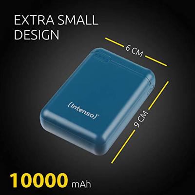 Intenso Powerbank XS10000 petrol 10000 mAh inkl. USB-A to Type-C - thumbnail