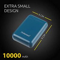 Intenso Powerbank XS10000 petrol 10000 mAh inkl. USB-A to Type-C - thumbnail