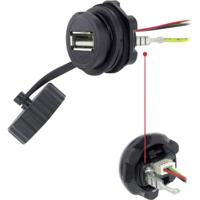 encitech 1310-0005-01 1310-0005-01 USB 2.0 bus A Chassisbus, inbouw M20 1 stuk(s) - thumbnail