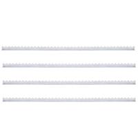 Muurspikes 4 st 1 m gegalvaniseerd staal - thumbnail