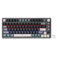 Royal Kludge M75 draadloos gaming toetsenbord (US lay-out, Phantom, Silver switch, 75%, RGB, Hot swap, 2.4 GHz / USB-C / Bluetooth) - thumbnail