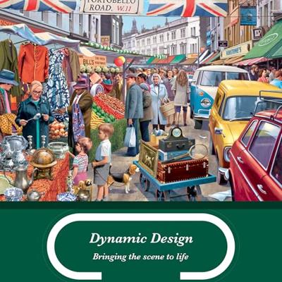 Portobello Road Market Puzzel 1000 stukjes