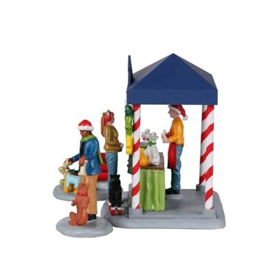 Lemax santa claws & paws, set of 3 kerstdorp tafereel Caddington Village 2023