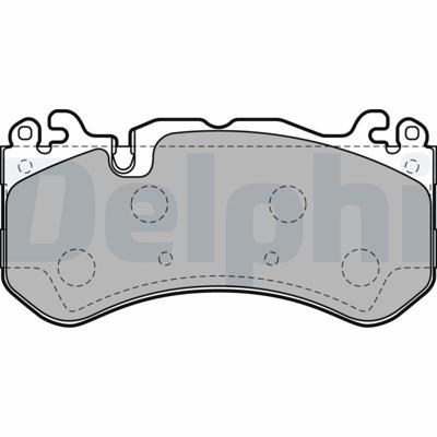 Remblokkenset, schijfrem LP2149 Remblokkenset, schijfrem LP2149