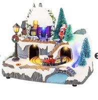 Kerstversiering Lumineo 20,8 X 16,3 X 13,9 cm (3 Stuks) - thumbnail