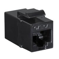 LogiLink NK4014 RJ-45 RJ-45 Zwart cat6a keystone - thumbnail
