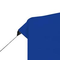 VidaXL Partytent professioneel inklapbaar 2x2 m aluminium blauw - thumbnail