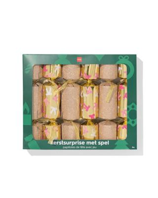 HEMA Party crackers goud - 6 stuks