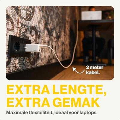Aqiila USB-C-kabel USB 2.0 USB-C stekker 2.00 m Wit AQCBPBIC2SI829