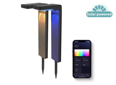 FlinQ Gaia - Smart Solar Tuinlamp - Solar Tuinverlichting - 2 pack