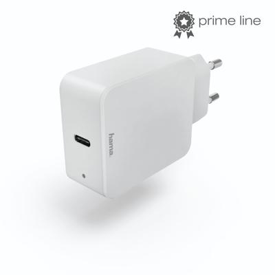 Hama Oplader, Power Delivery (PD)/Qualcomm®, 18 W, wit Hama Oplader, Power Delivery (PD)/Qualcomm®, 18 W, wit