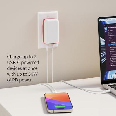 Twelve South PlugBug oplader EU/UK (50W) - Multi Color - thumbnail