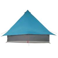 Familie Tipi Tent met dak Blauw en Grijs 358 x 296 x 258 cm - thumbnail