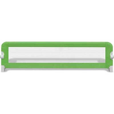vidaXL Bedhekje peuter 150x42 cm groen