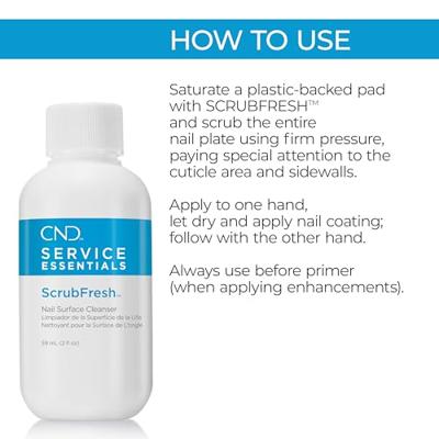 Cnd Vinylux ScrubFresh