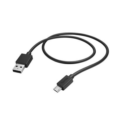 Hama 00201584 USB-kabel USB 2.0 1 m Micro-USB A USB A Zwart