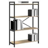 Boekenkast Sonoma eiken 80 x 30 x 118 cm Bewerkt hout - thumbnail