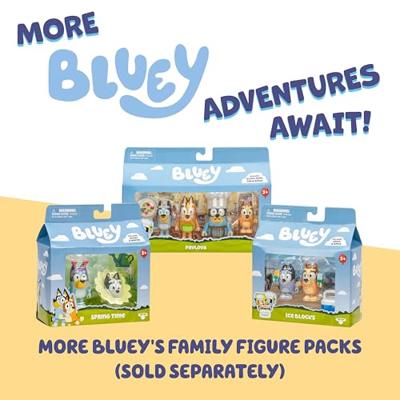 Bluey's Car - BLUEY - Familievoertuig met Chilli-beeldje en accessoires