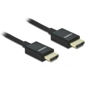 DeLOCK 85383 HDMI kabel 0,5 m HDMI Type A (Standaard) Zwart