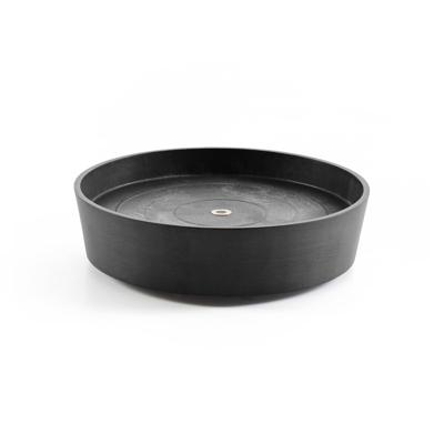 Ecopots Saucer Rond Donkergrijs Ø28,7 x H8,3 cm
