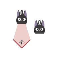 Kiki's Delivery Service Pop-Up Mini Towel Jiji 25 x 25 cm - thumbnail