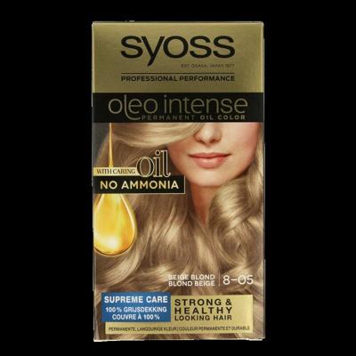 Syoss Oleo Intense 8-05 Beige Blond Syoss Oleo Intense 8-05 Beige Blond