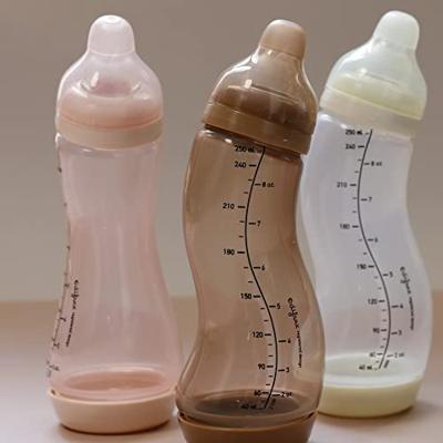 Difrax Doublepack S-babyfles Natural 250ml - Blossom/Caramel