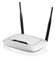 TP-Link TL-WR841N draadloze router Fast Ethernet Single-band (2.4 GHz) Zwart, Wit - thumbnail