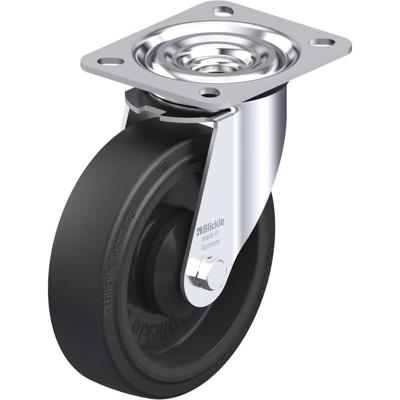 Blickle L-POEV 125KA Zwenkwiel Wieldiameter: 125 mm Draagvermogen (max.): 250 kg 1 stuk(s)