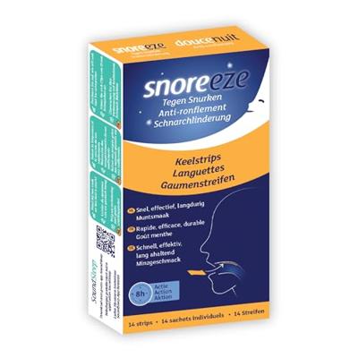 Snoreeze Tegen Snurken 14 Keelstrips