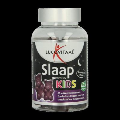 Lucovitaal Slaap gummies kids bosbes vega 60 Gummies