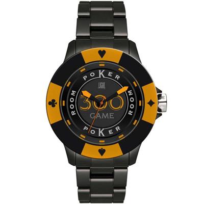 Horloge Uniseks Light Time POKER (Ø 41 mm) Horloge Uniseks Light Time POKER (Ø 41 mm)
