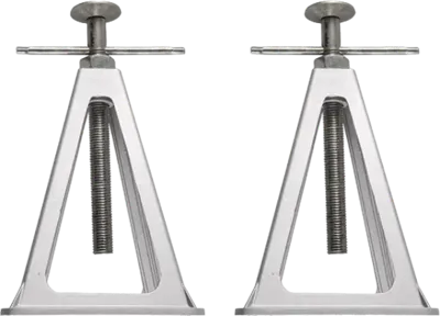 Pro Plus STEUNENSET VAN 2 STUKS ALUMINIUM