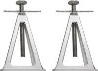 Pro Plus STEUNENSET VAN 2 STUKS ALUMINIUM - thumbnail