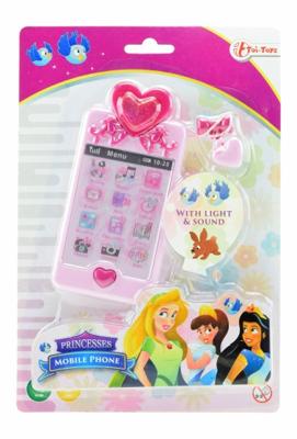 Toi-Toys Princess friends mobiele speelgoedtelefoon roze