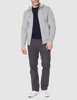SALE! Clique 021034 Basic Hooded Sweater Met Rits - Grijs Melange - Maat S - thumbnail