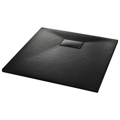VidaXL Douchebak 90x90 cm smc zwart