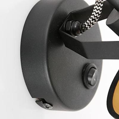 Steinhauer Zwart wandlampjeOrnoir - 3333ZW