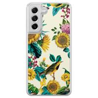 Samsung Galaxy S21 FE hybride hoesje - Sunflowers - thumbnail